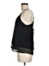 Sans Souci 100% Polyester Black Sleeveless Blouse Size M - photo 5