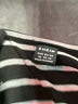 Shein Stripes Black Short Sleeve Top Size 12 - photo 7