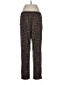 BCBGeneration Print Brown Casual Pants Size L - photo 2