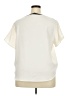 ICO 100% Polyester Ivory Short Sleeve Blouse Size XXL - photo 2