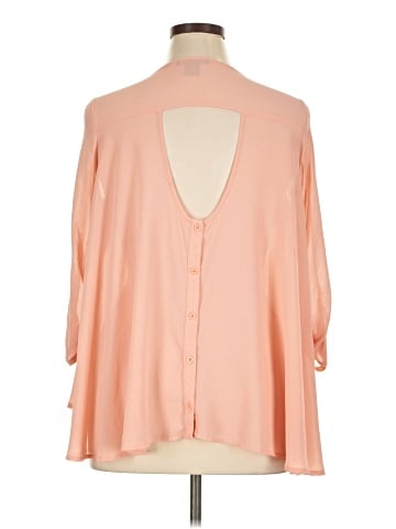 Material Girl 3/4 Sleeve Blouse (view 2)