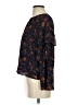Madewell Floral Blue 3/4 Sleeve Blouse Size XS - photo 5