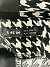 Shein Houndstooth Black Blazer Size 4 - photo 6