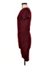 Assorted Brands Solid Burgundy Casual Dress Size M - photo 5