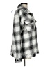 Boston Traders Plaid Silver Long Sleeve Blouse Size L - photo 4