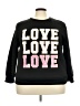 Shein 100% Polyester Black Long Sleeve T-Shirt Size 2X - photo 1
