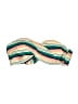 Hot Water Stripes Green Swimsuit Top Size L - photo 1