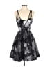 Parker Black 100% Polyester Black Cocktail Dress Size S (estimated) - photo 1
