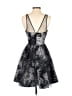 Parker Black 100% Polyester Black Cocktail Dress Size S (estimated) - photo 2