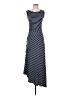 Max Studio Stripes Blue Casual Dress Size P (petite) - photo 1