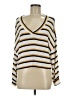Lumiere Stripes Yellow Cardigan Size M - photo 1