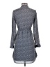 Ann Taylor 100% Polyester Blue Casual Dress Size XXS - photo 2