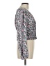 Wild Fable 100% Rayon Gray Long Sleeve Blouse Size L - photo 4