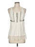 Vanity Ivory Sleeveless Blouse Size M - photo 1