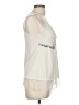 Vanity Ivory Sleeveless Blouse Size M - photo 4