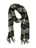 Unbranded Plaid Gray White Scarf One size - photo 1