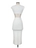 Unbranded Silver Ivory Cocktail Dress Size S - photo 2