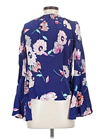Yumi Kim Long Sleeve Silk Top (view 2)