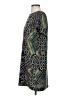 Lumiere 100% Polyester Graphic Aztec Or Tribal Print Snake Print Green Casual Dress Size S - photo 5