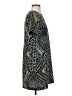 Lumiere 100% Polyester Graphic Aztec Or Tribal Print Snake Print Green Casual Dress Size S - photo 4