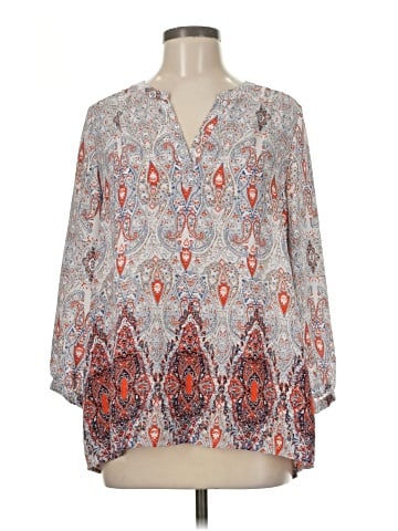 Lila Rose 3/4 Sleeve Blouse (view 1)
