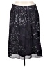 Sejour 100% Polyester Paisley Black Formal Skirt Size 16W - photo 1