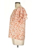 Unbranded Orange Short Sleeve Blouse Size L (estimated) - photo 5