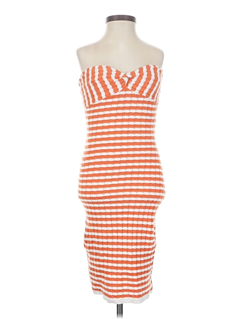Pre-owned Willow & Wind Cocktail Dress In Orange