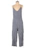 Gap 100% Rayon Tweed Blue Jumpsuit Size 8 - photo 1