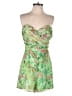 Jay Godfrey 100% Polyester Tropical Green Romper Size 6 - photo 1