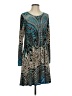 Chico's Paisley Teal Casual Dress Size S - photo 1