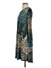 Chico's Paisley Teal Casual Dress Size S - photo 5