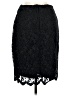 Nativewear Designs 100% Rayon Black Formal Skirt Size 8 - photo 2