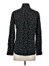 Uniqlo 100% Rayon Polka Dots Black Long Sleeve Blouse Size XS - photo 2