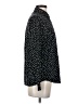 Uniqlo 100% Rayon Polka Dots Black Long Sleeve Blouse Size XS - photo 4