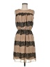 En Focus Studio Animal Print Tan Casual Dress Size 8 - photo 1