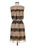 En Focus Studio Animal Print Tan Casual Dress Size 8 - photo 2