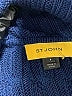 St. John Blue Cardigan Size P (petite) - photo 7