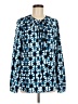 Tommy Hilfiger Blue Long Sleeve Blouse Size M - photo 1