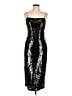 Cami NYC Black Teal Cocktail Dress Size L - photo 1