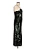Cami NYC Black Teal Cocktail Dress Size L - photo 4