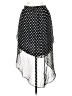 Element 100% Recycled Polyester Polka Dots Black Casual Skirt Size S - photo 2