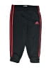 Adidas 100% Polyester Black Track Pants 12-18 MO / 18 MO - photo 1