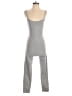 Shein Solid Gray Jumpsuit Size 4 - photo 1
