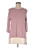 Siste's 100% Viscose Pink 3/4 Sleeve Top Size M - photo 1