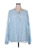 Unbranded Blue Long Sleeve Blouse Size 6X - photo 1