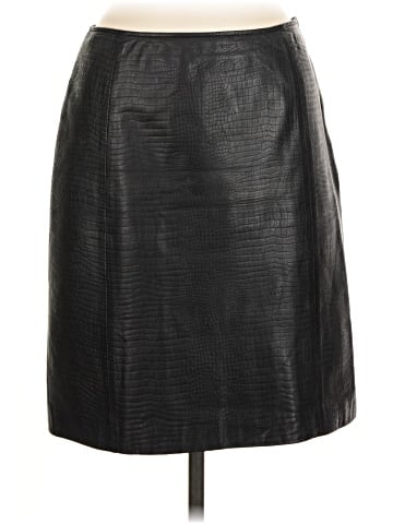 Lauren by Ralph Lauren Faux Leather Skirt (view 1)