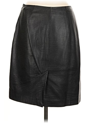 Lauren by Ralph Lauren Faux Leather Skirt (view 2)