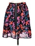 Reformed 100% Polyester Print Black Casual Skirt Size 2 - photo 2