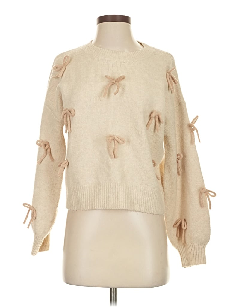 Pre-owned Strut & Bolt Pullover Sweater In Brown